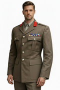 Officers FAD Jacket Staff / General Gorgets No2 British Army Number Two Dress Uniform