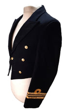 Royal Navy Mess Dress Jacket Lieutenant Commander Cuff Curls British Naval RN