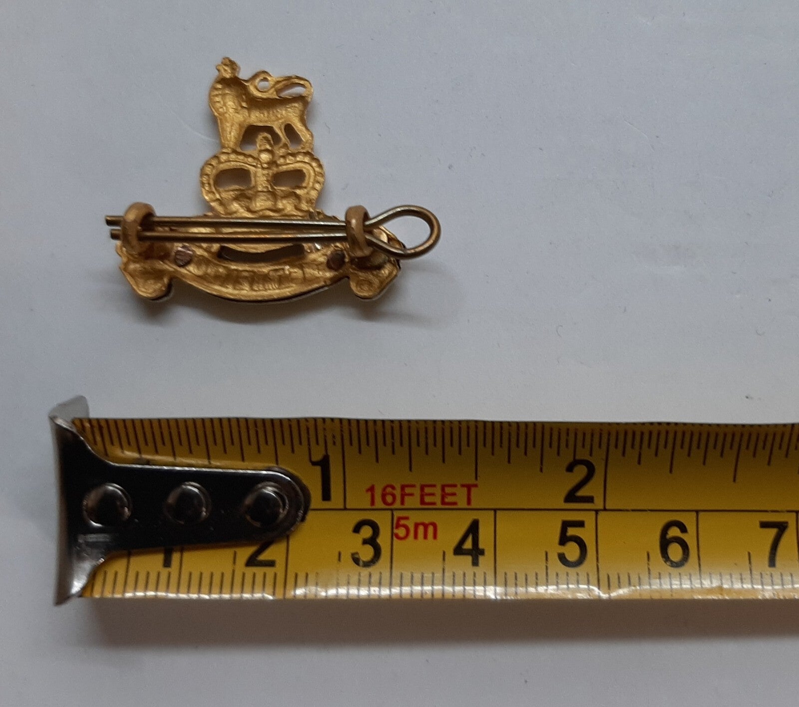 RAPC Collar Badges Army Pay Corps Old Pattern Collar Dogs and Split Pins