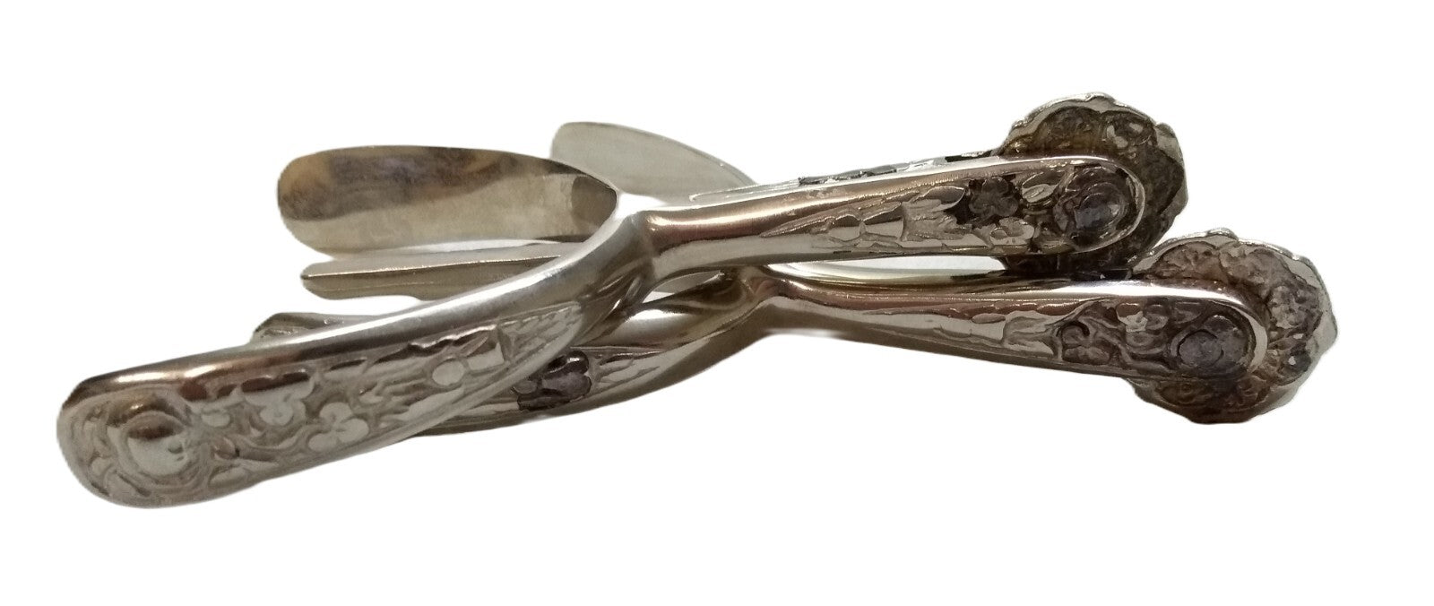Box Spurs Decorative Straight Neck For Officer's Parade Boots E T C