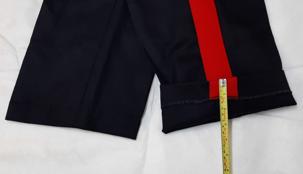 No1 Army Trousers British All Ranks Blues Red Stripe Dress Uniform W34" L27.5"