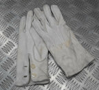 Genuine British Ceremonial Deerskin 3 Dart Leather Gloves Shop Soiled
