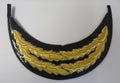 Genuine British Made 2 Row Officers "Scrambled Egg" Oak Leaf Dress Hat Peak