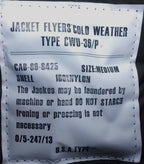 MA2 CWU US Military Style Bomber Jacket Green NEW