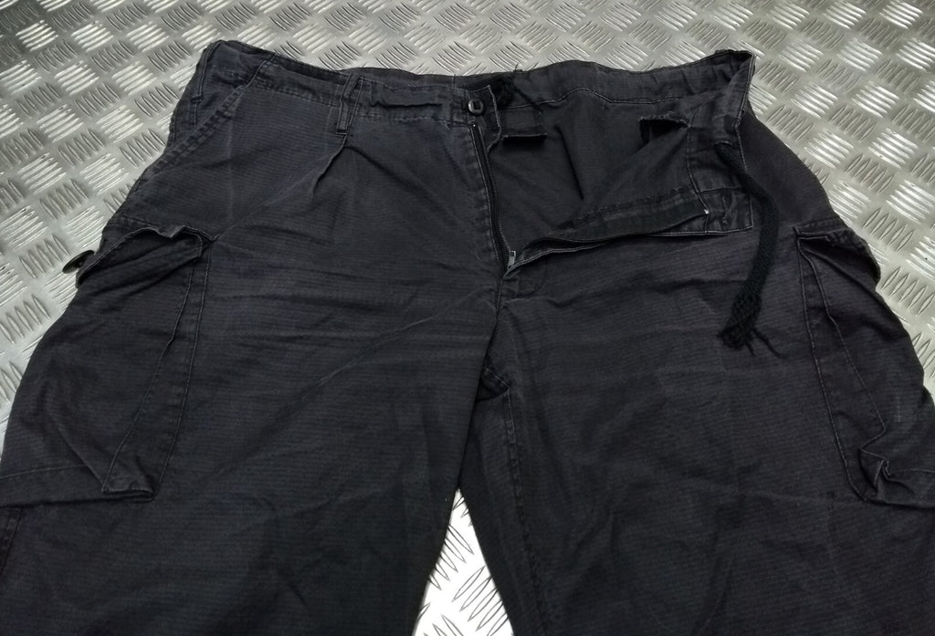 British Forces Field / Combat Trousers Soldier 95 Black Ripstop SAS SBS