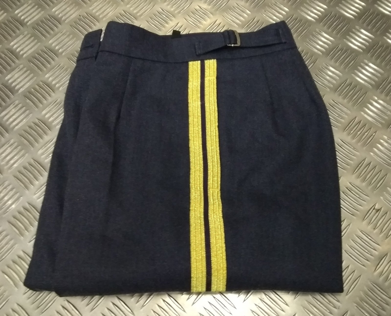 Bands Slacks RAF Royal Air Force Blue Grey with Stripes Musician & Bandmasters No9 Asst