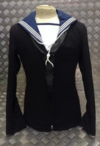 Royal Navy Class 2 / II Womans Middy Jumper with RN Scarf & Lanyard - All Sizes