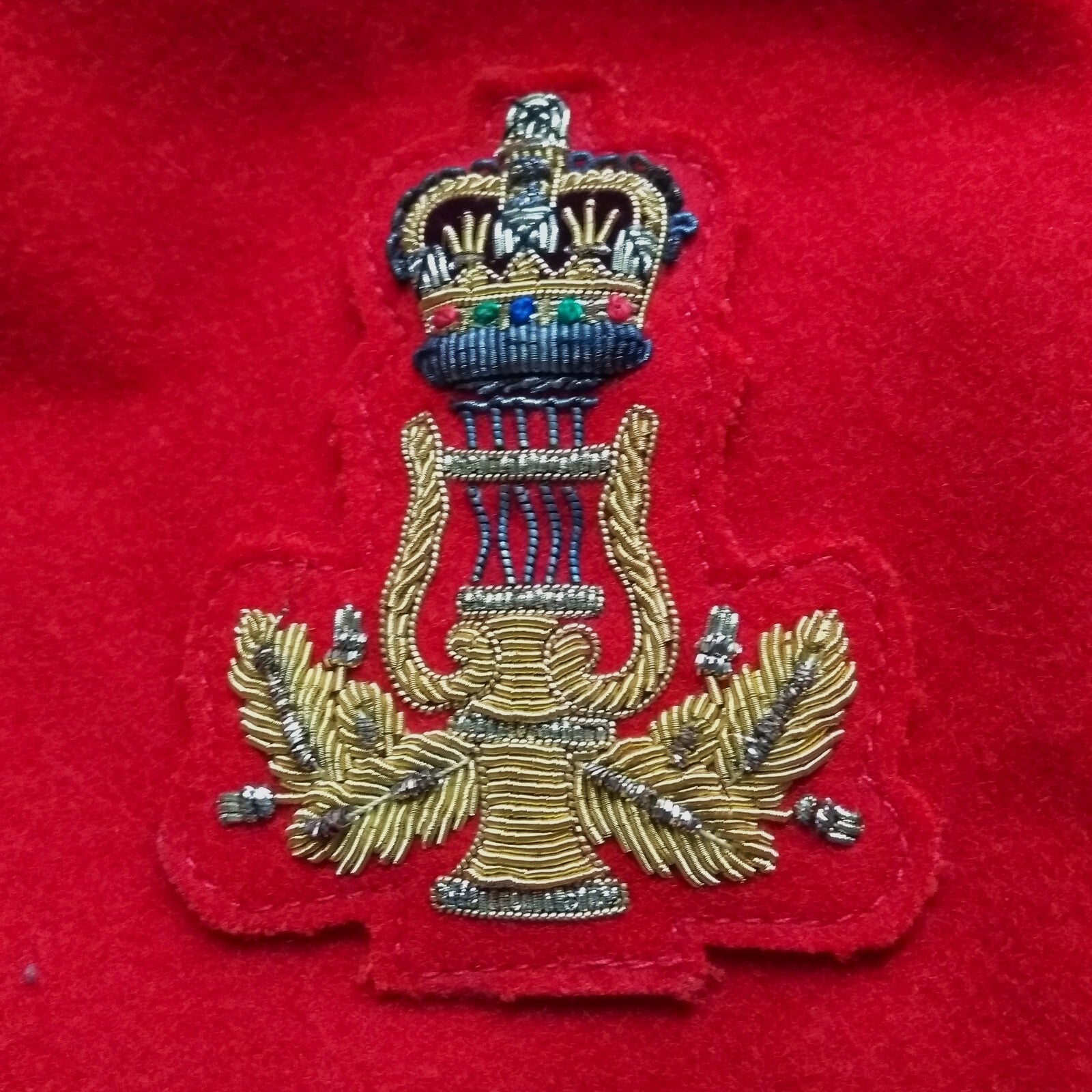 Red Tunic The Royal Gibraltar Ceremonial Jacket Size 41.5" Fancy Dress Costume