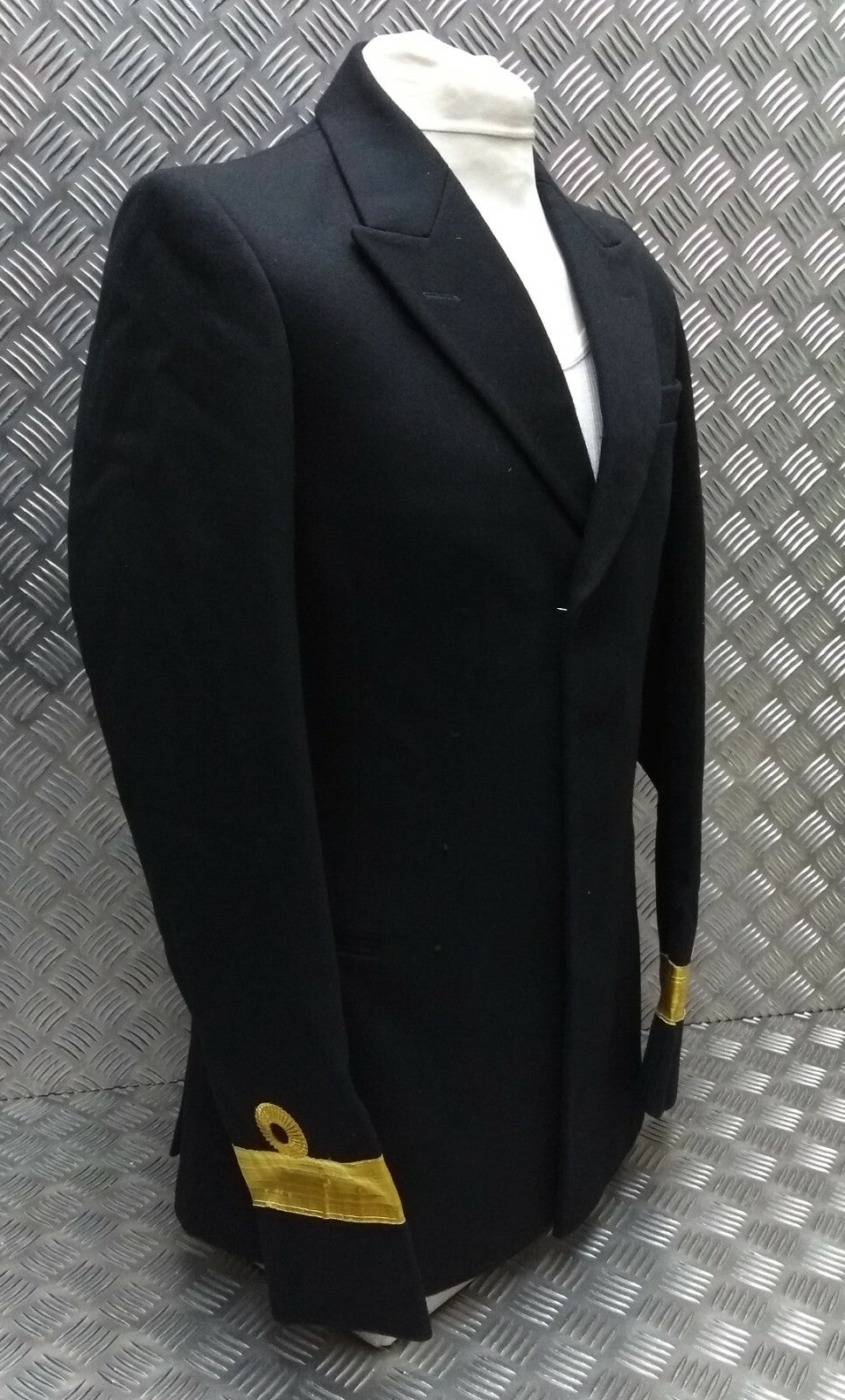 No1B Wool Barathea Jacket Blazer Naval Style Royal British Navy Size 88cms