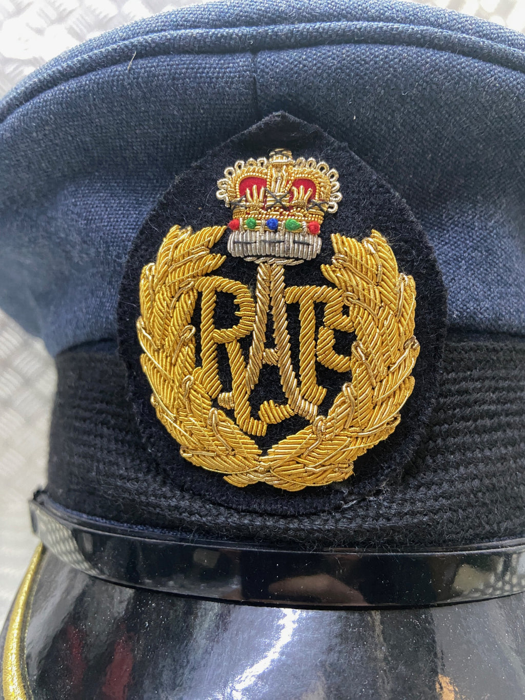 Band No1 Dress Cap Ceremonial and Musician RAF Royal Air Force Hat Size 54cm