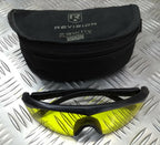 Army Ballistic Glasses Revision Version 1 Hi Contrast Yellow Lens & Soft Case
