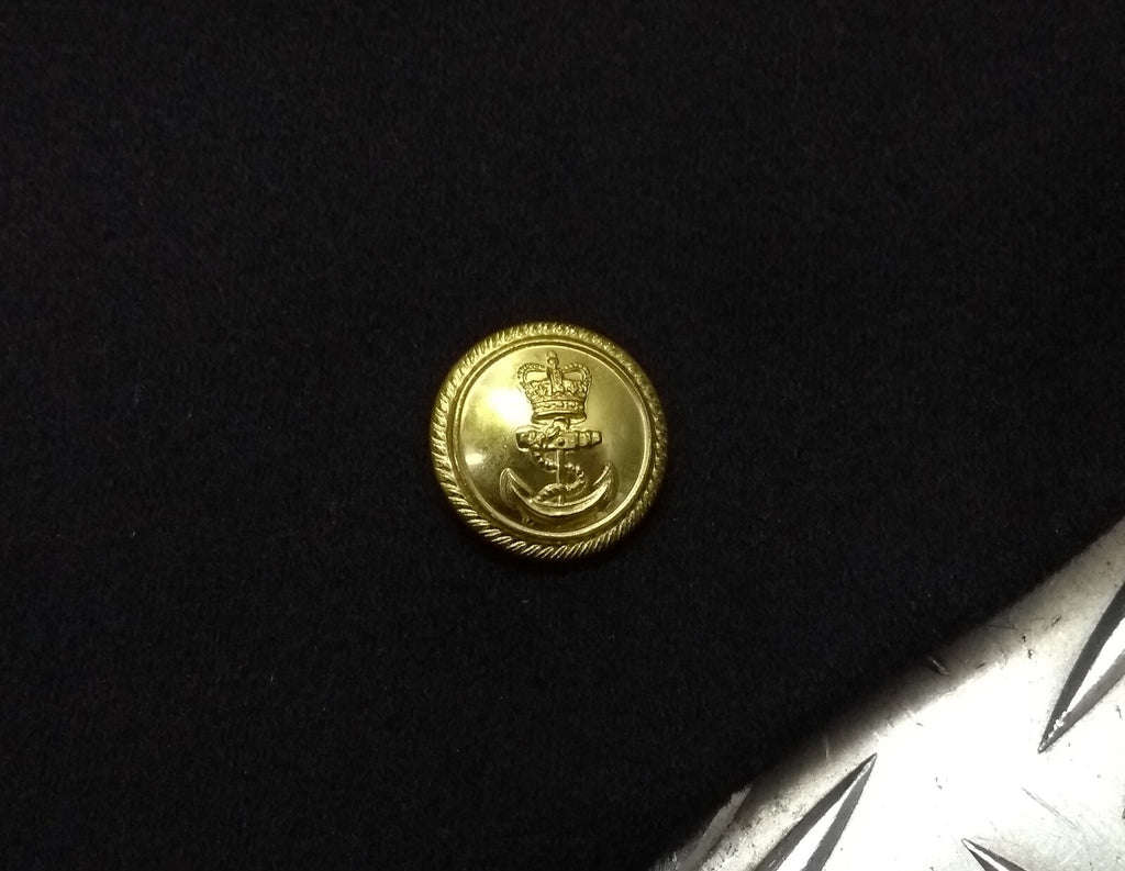 Vintage Mess Dress Royal Jacket Navy with Gold Cuff Curls 1967 Gieves London