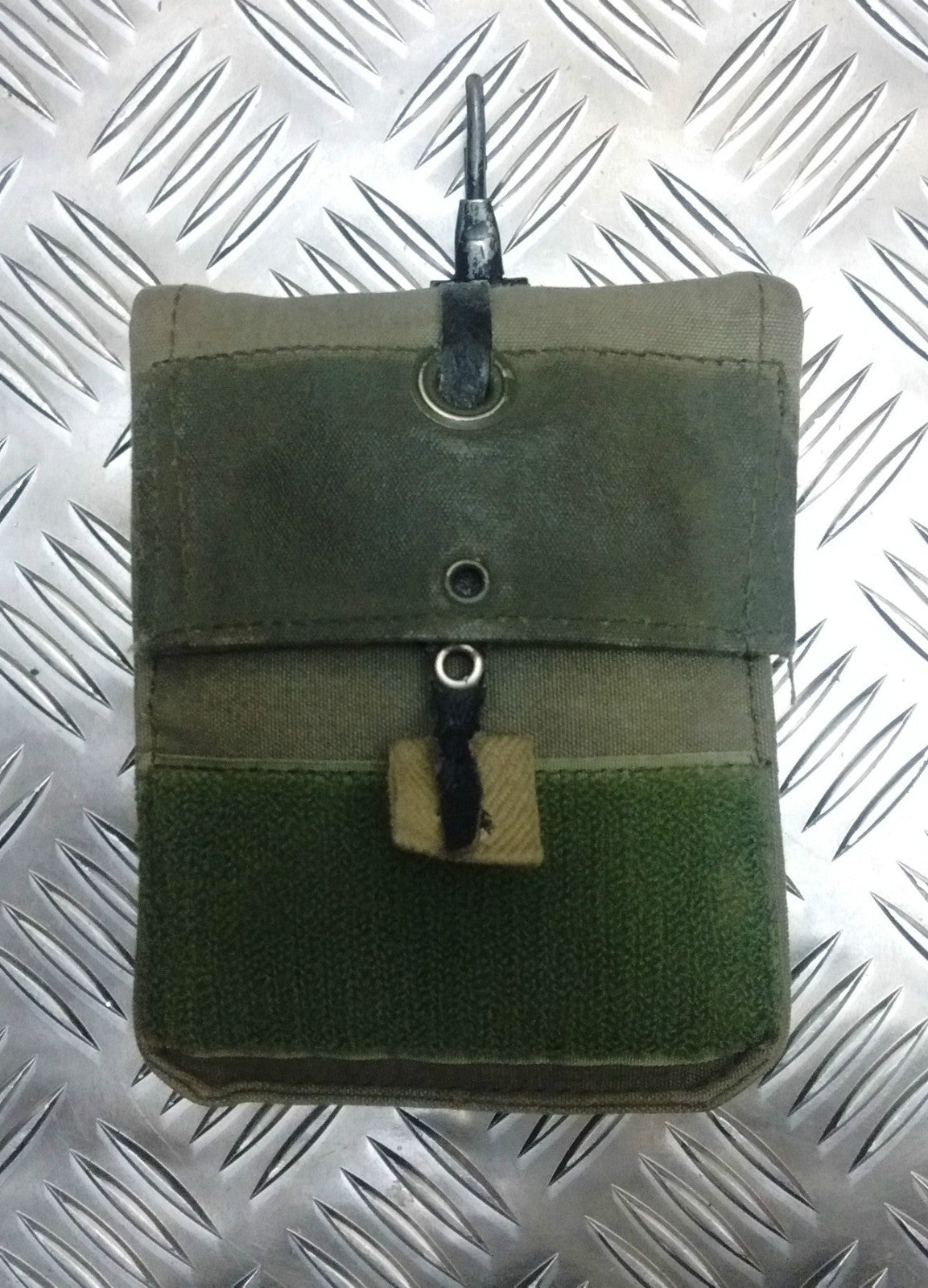 Genuine Vintage French F2 Ammo / Medic Canvas Pouch Green