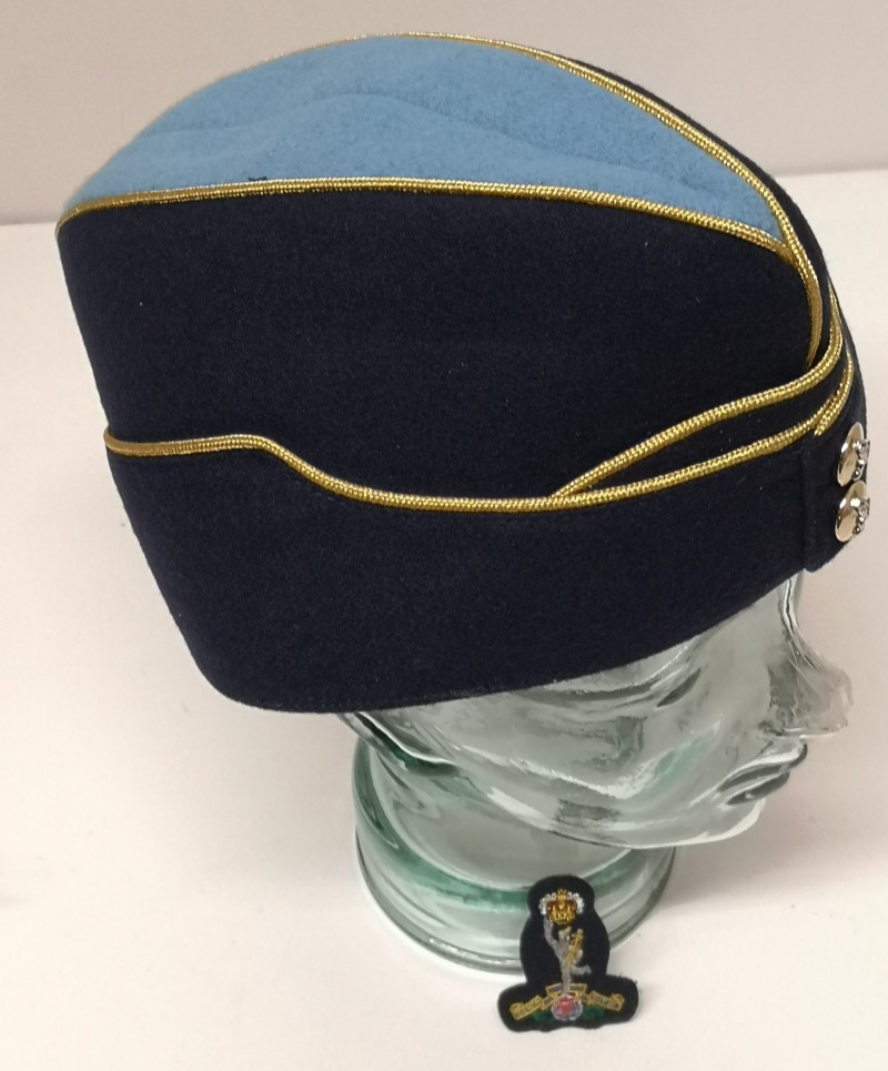 British Side Cap Royal Signals Forage Hat With Badge Size 56cm