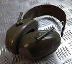 Army Ear Defenders Green Protectors Fold Away British NSN Specification EN352