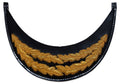 General Officer Peak British Oak Leaf Gold Wire Sprig Dress Hat Visor