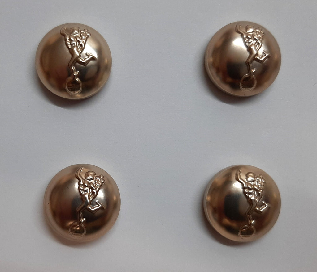 Royal Signal Corps Buttons X6 Small Size 22L Dress British Army "Jimmy" Insignia