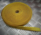 Gold Wire Braided Lace Ribbon 3/4" / 19mm Genuine Vintage British Army Issue