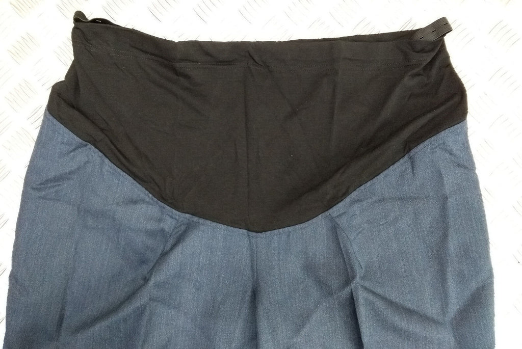 WRAF / RAF Royal Air Force Maternity Trousers Airforce Blue Grey Womans Slacks - NEW