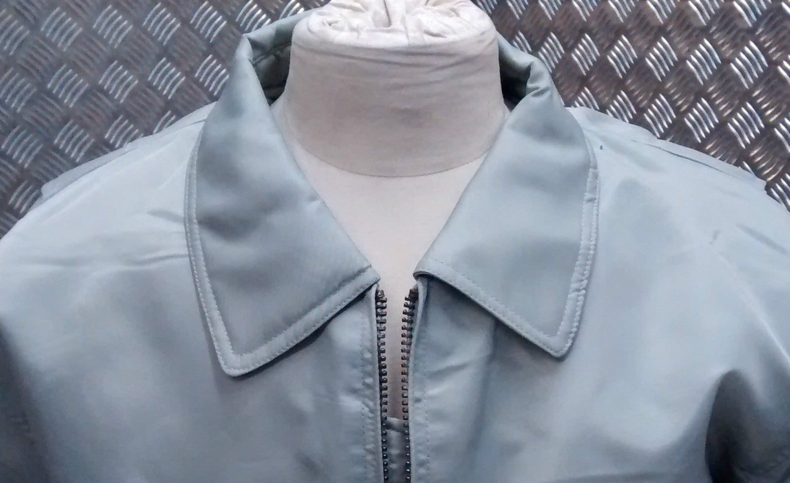 MA2 CWU US Military Style Bomber Jacket Silver/Grey - NEW
