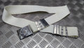 Abu Dhabi Belt White Nylon With Buckle For Ceremonial & Parade Duties