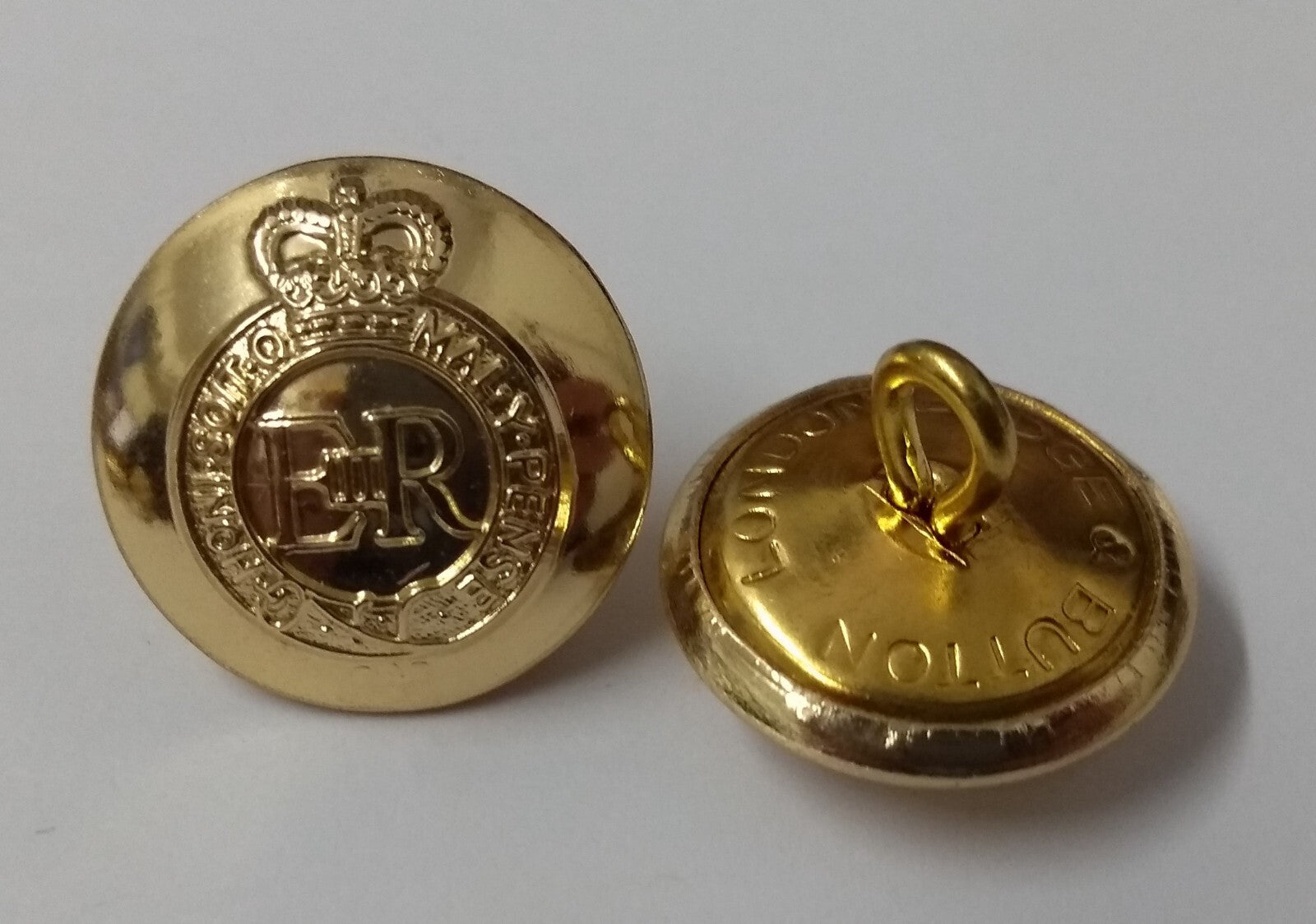 Army Staff Insignia Buttons Standard Service Dress No1 / No2 Issue X 4 - NEW