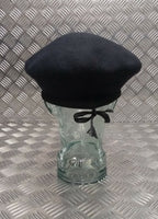 Dark Navy Blue Colour Lined 100% Wool Service Beret