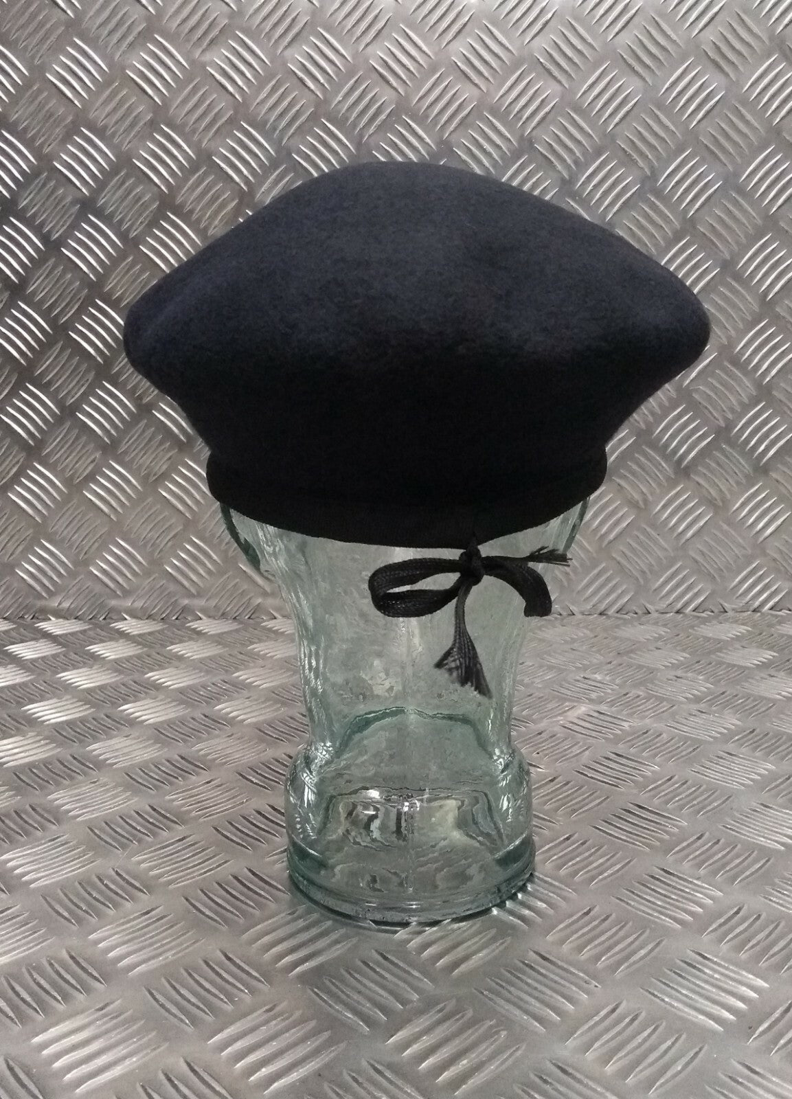 Dark Navy Blue Colour Lined 100% Wool Service Beret
