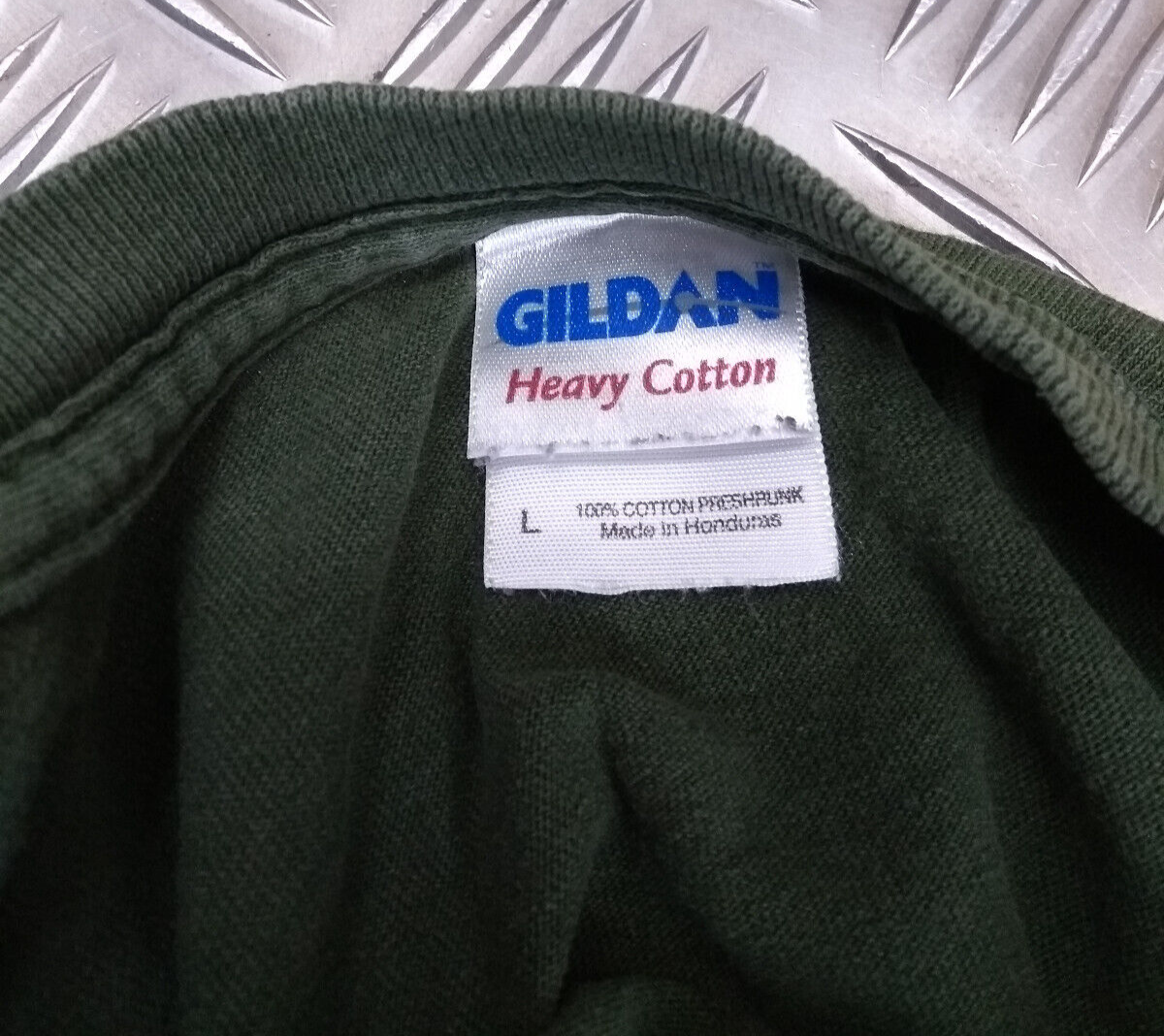 British Army Genuine Crew Neck Green T-Shirt with The Rifles Insignia - Small