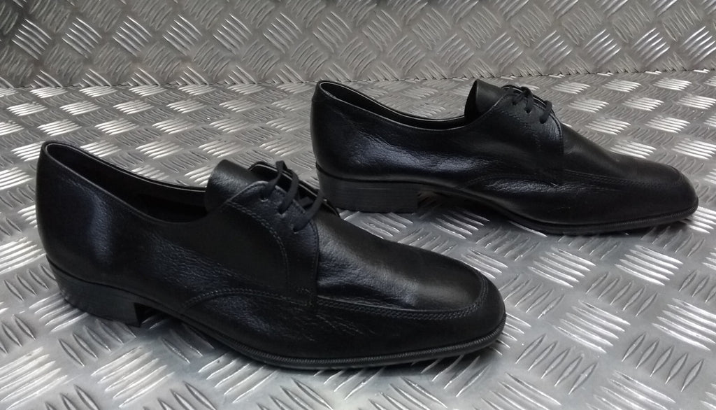 Hobson Dress Shoe Lightweight Uniform Issue Formal Black Leather Moulded Sole