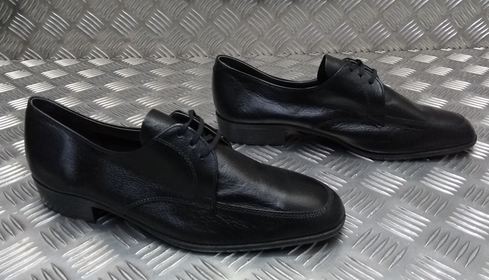 Hobson Dress Shoe Lightweight Uniform Issue Formal Black Leather Moulded Sole