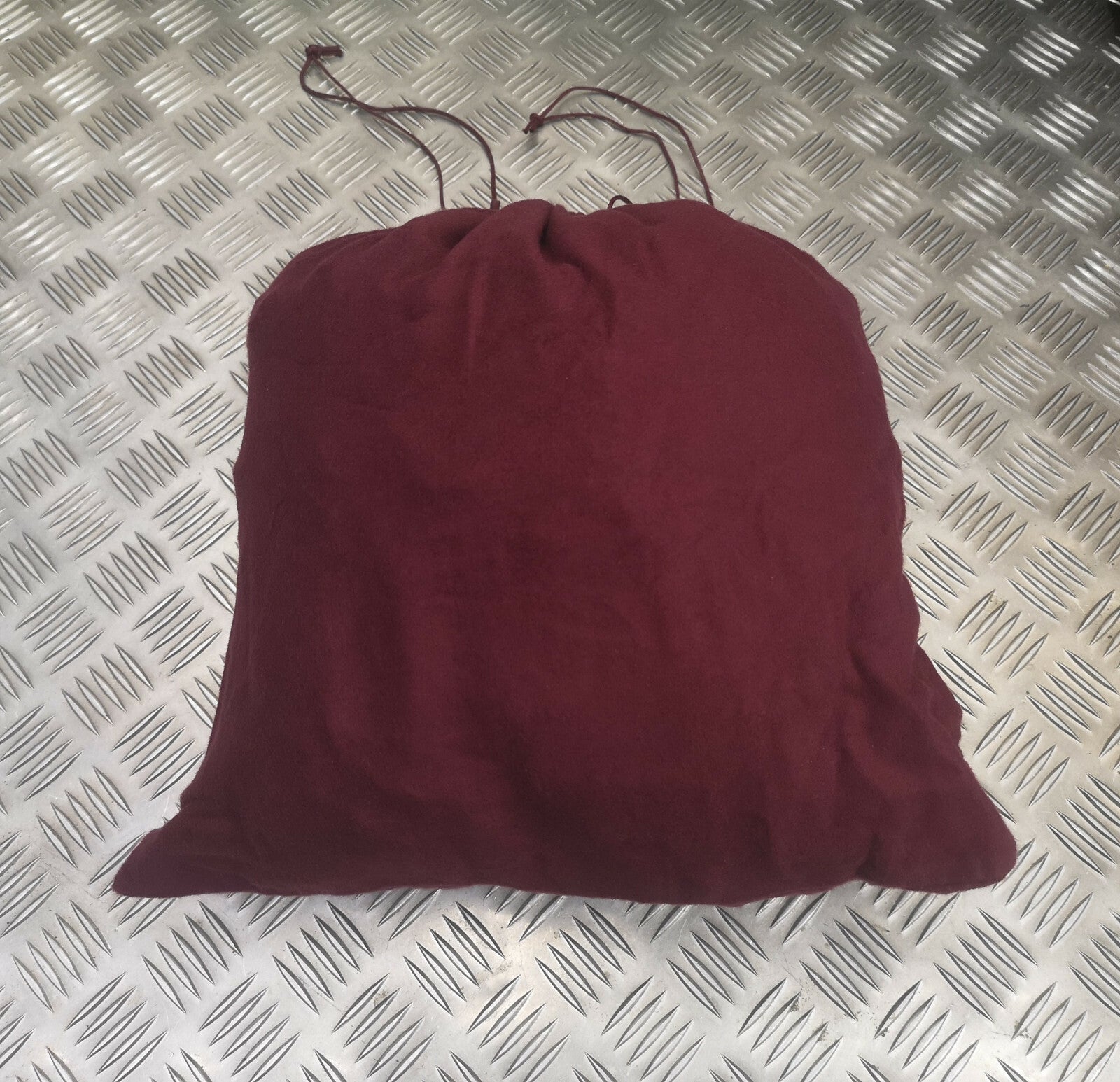Maroon Lightweight Brushed Cotton Stash Drawstring Bags x 4
