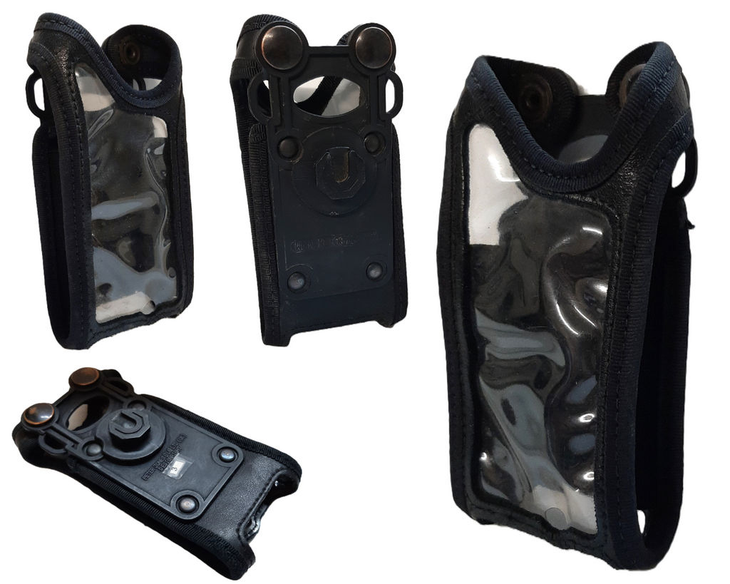 Klickfast Radio Holder Leather Case Communications Device Carrier UK Forces