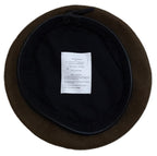 GDS Division Beret Cap 100% Wool Outer with Leather Band Khaki Size 59cm