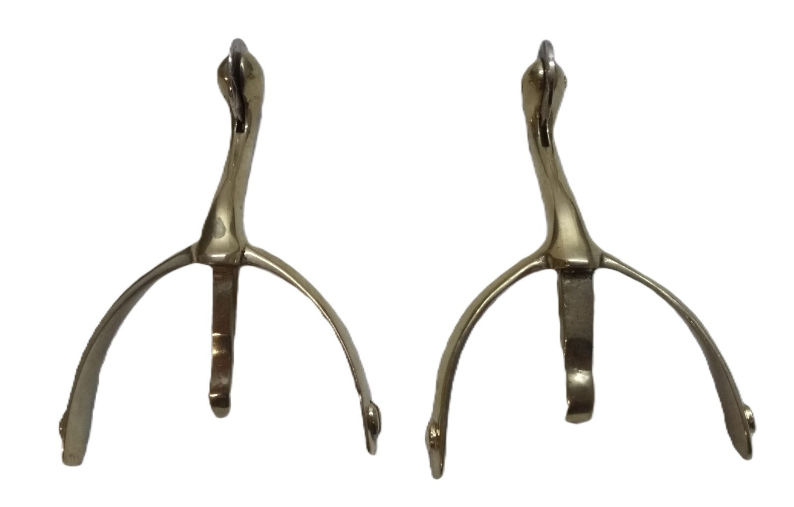 Swan Neck Spurs Short British Army / Officers & Soldiers Parade Boots