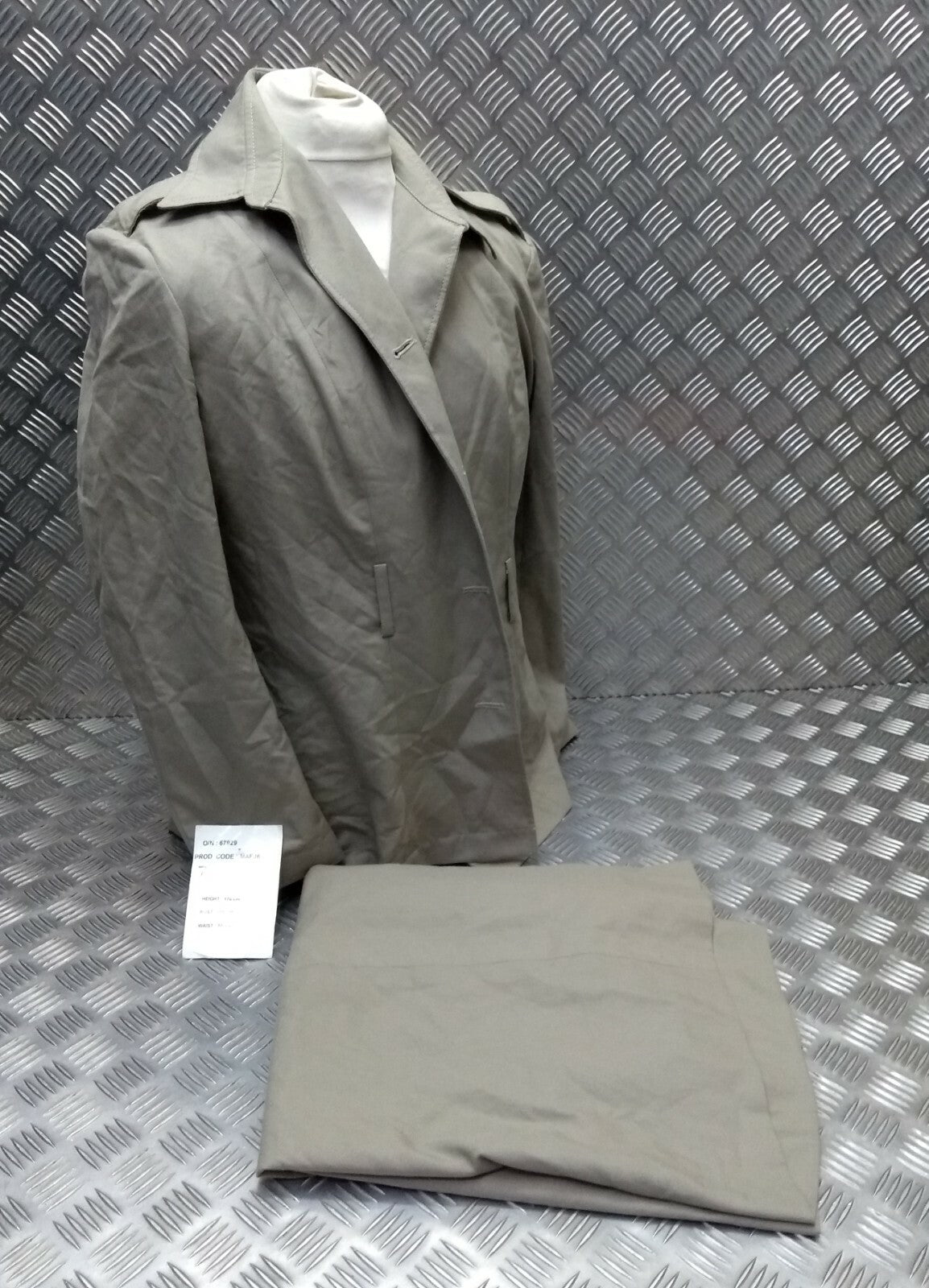 British Army No6 Suit Skirt & Jacket Safari Style Lightweight Woman's Dress Chest 108cm NEW