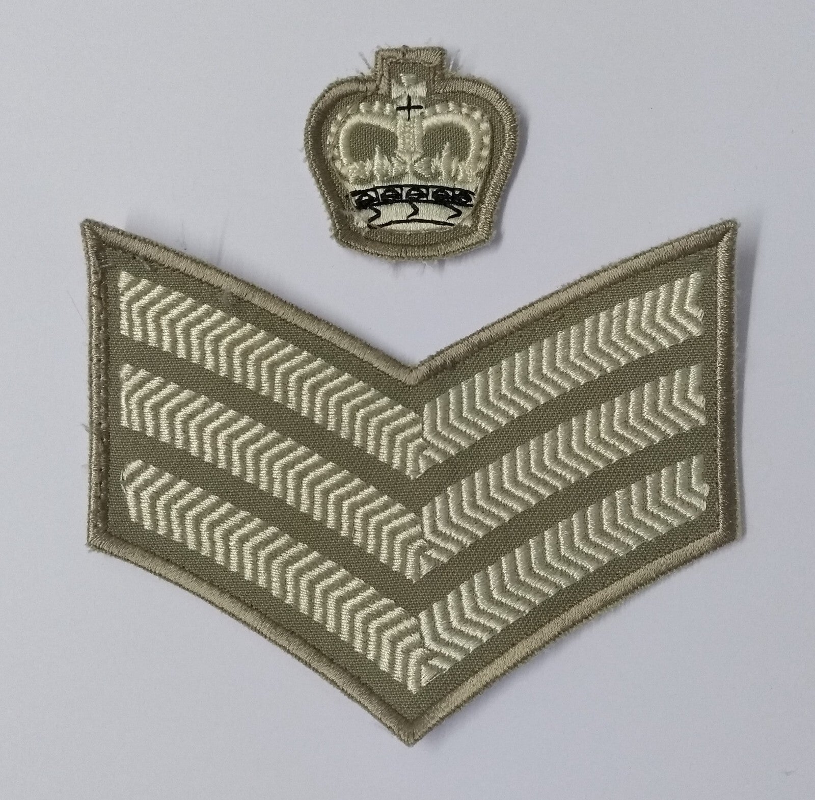 Staff Sergeants Chevrons & Crown Sand Fawn Shirt & No4 No6 Safari Jackets GD1