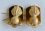 Royal Artillery RA Collar Dogs / Badges Split Pins OR's Army NEW