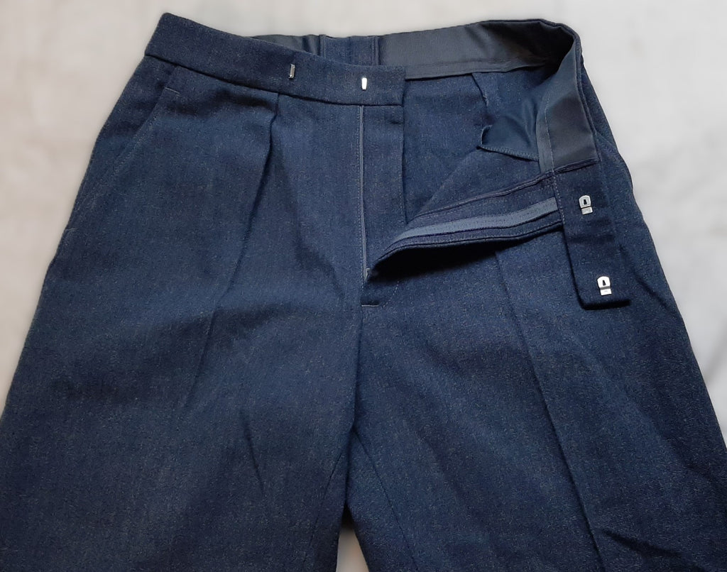 Trousers Airforce Blue Grey Colour Waist 33"
