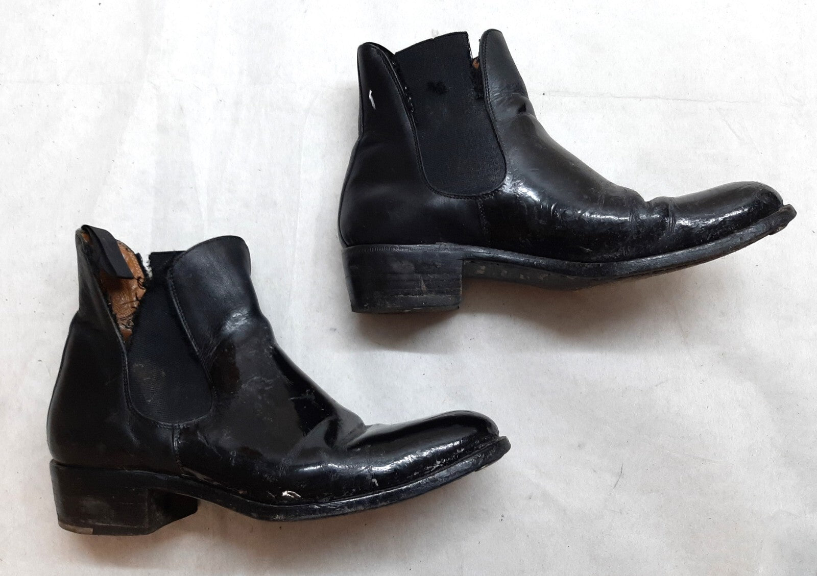 HCav Chelsea Boots British Army Cavalry Uniform With Spur Housing Size 8L