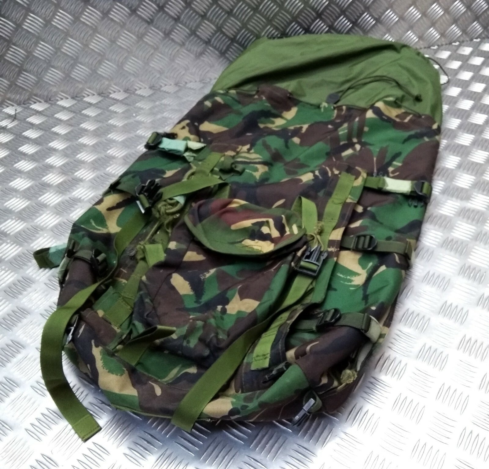 DPM Woodland Bergen Rucksack Old Pattern British Army Long Back IRR INF Frame