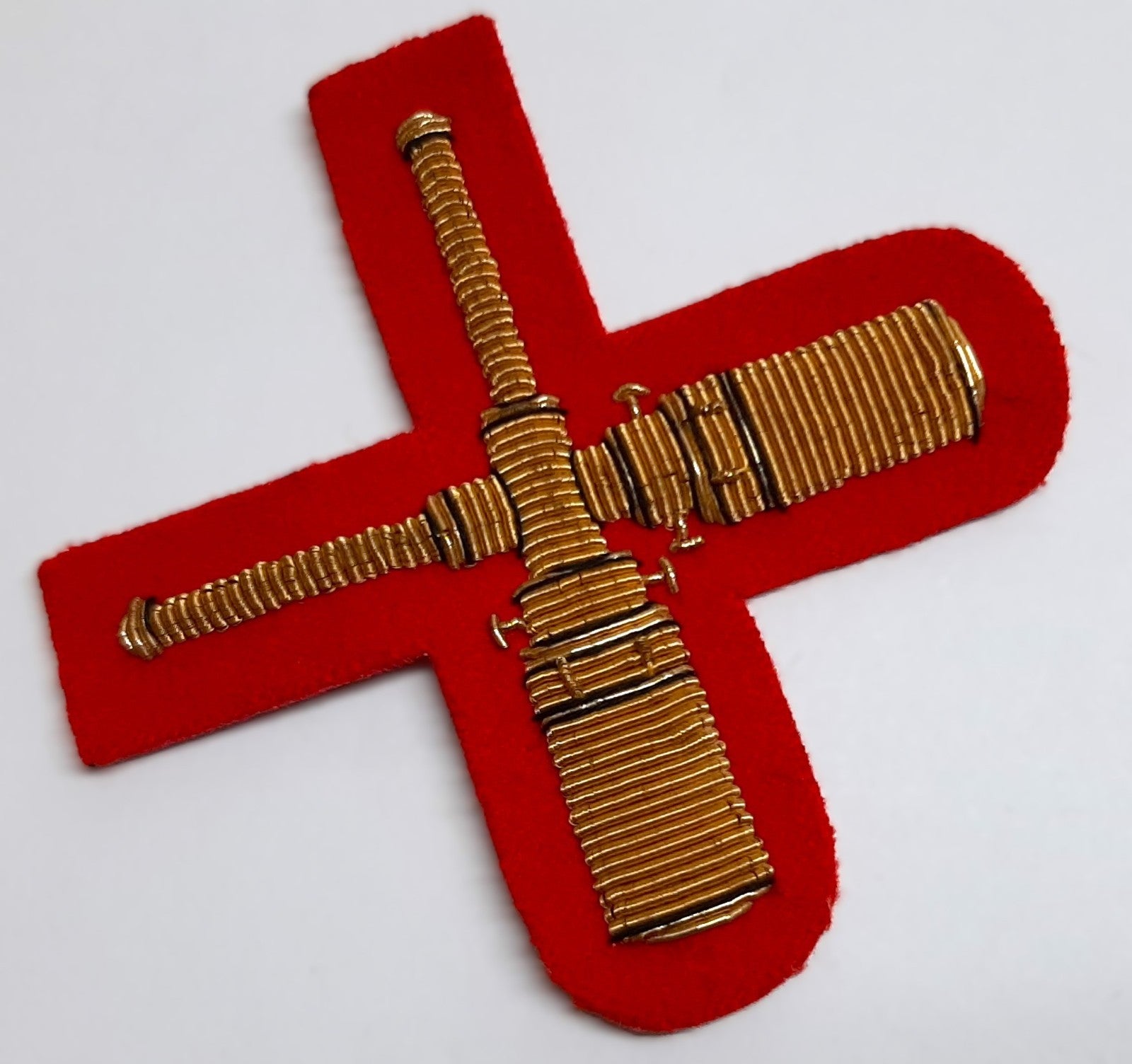 RA Master Gunner Qualification Insignia Badge British Army Artillery Old Pattern