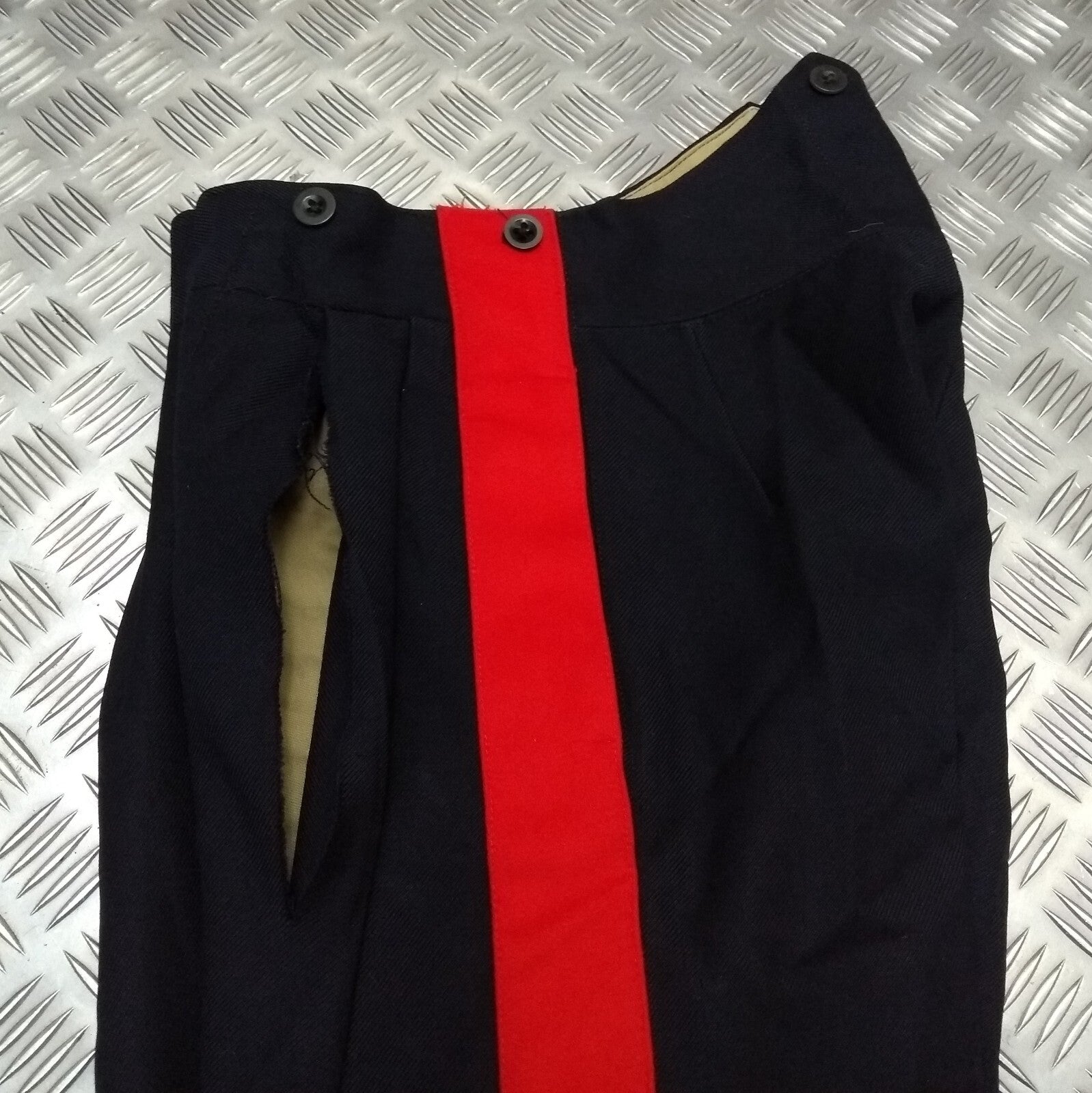 Vintage No1 Trousers Uniform Dress Old Pattern British Army 2" Red Stripe Faulty