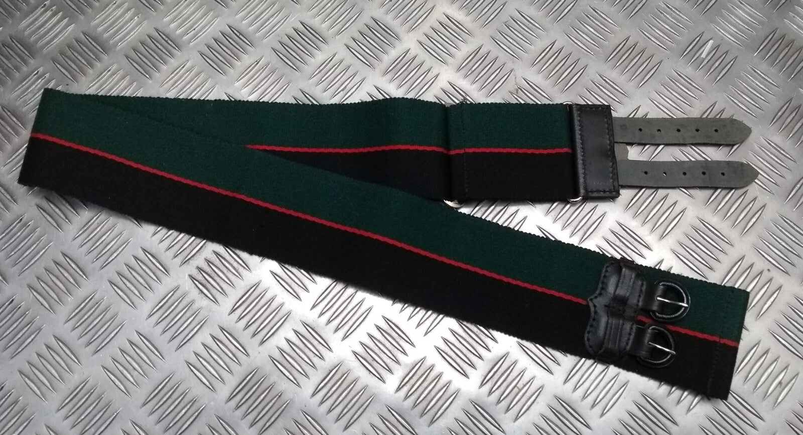 Royal Gurkha Rifles Regiment British Issue Double Strap Stable Belt NEW
