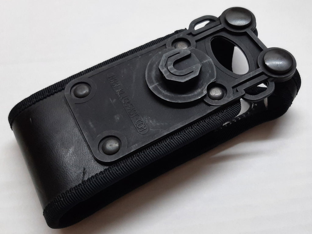 Klickfast Radio Holder Leather Case Communications Device Carrier UK Forces