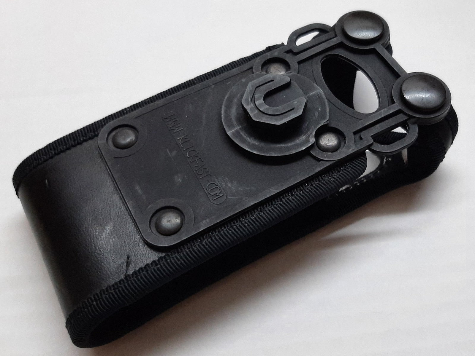 Klickfast Radio Holder Leather Case Communications Device Carrier UK Forces