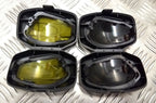 Genuine Army Issue ESS V12 Advancer Replacement Lens & Case For Tactical Goggles