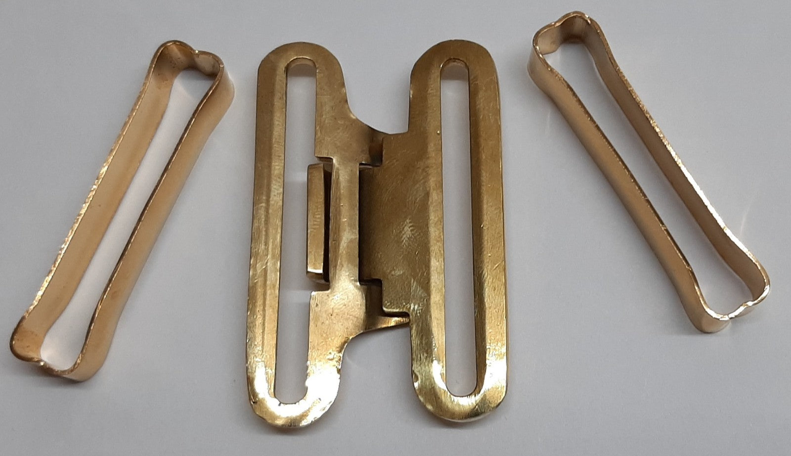 Buckle Set for Pistol / Load Carrying Courlene Parade Belts 57mm/58mm