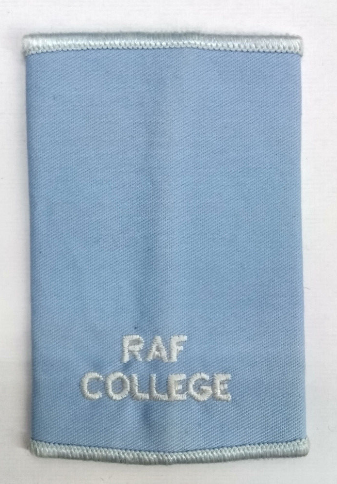RAF Airforce College Epaulette Light Blue Plain Shirt Slide / Front Tab Slider