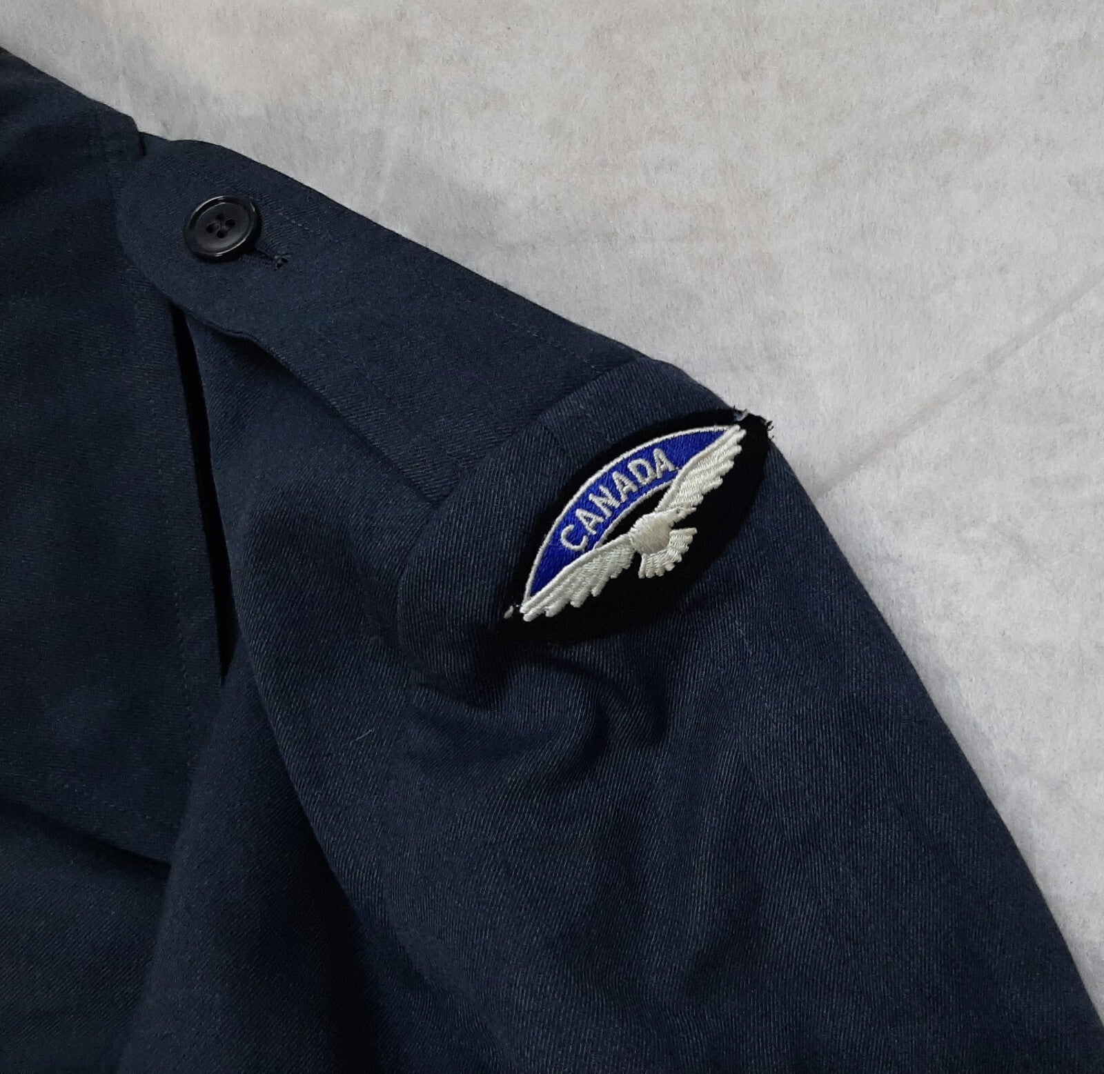 Vintage Air Force Raincoat 1966 Royal Canadian Airman's RCAF Shiff & Co INC